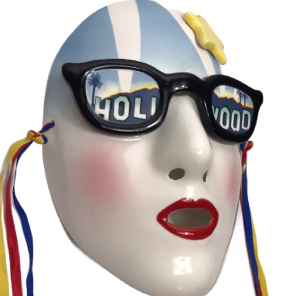 Vintage Vandor Hollywood Wall Mask Retro 1984 Japan - Picture 13 of 16
